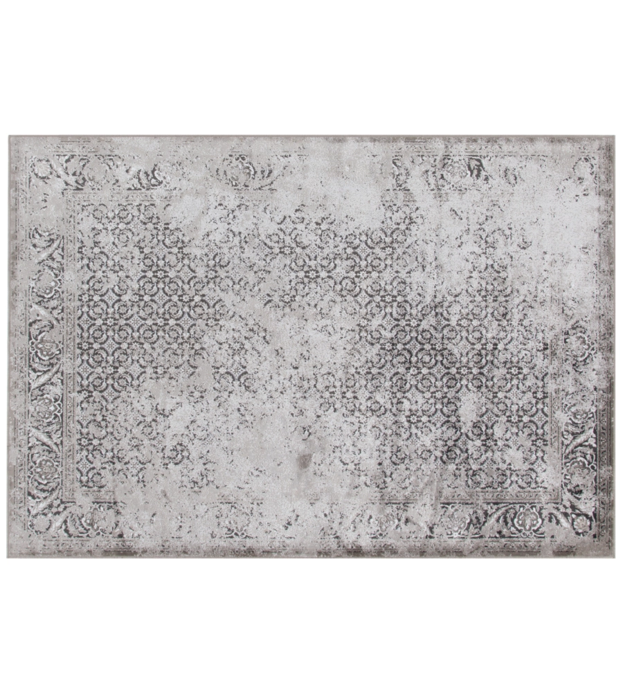 Tappeto "vintage" classico antracite, 140x190 cm